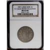 Image 1 : 1857 1C Large Date. N-1, R.1. MS62 Brown NGC. XF45 EAC 1857[1C] Large Date. N-1, R.1. MS62 Brown NGC