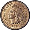 Image 1 : 1870 1C MS64 Red and Brown NGC. Perhaps 40% mint red w 1870[1C] MS64 Red and Brown NGC.