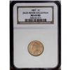Image 1 : 1897 1C MS64 Red NGC. Even, blazing orange-red mint lu 1897[1C] MS64 Red NGC.