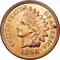1898 1C --Altered Color--NCS. UNC Details. Brilliant, l 1898[1C]--Altered Color--NCS. Unc Details.