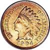 Image 1 : 1904 1C MS65 Red and Brown NGC. Lustrous surfaces. Bot 1904[1C] MS65 Red and Brown NGC.