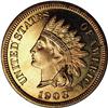 Image 1 : 1908 1C PR64 Red and Brown Cameo NGC. The sharp frosty 1908[1C] PR64 Red and Brown Cameo NGC.