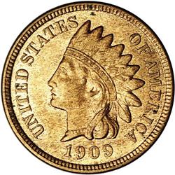 1909-S 1C MS64 Red and Brown NGC. Intermingled faded r 1909-S[1C] MS64 Red and Brown NGC.