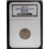 Image 1 : 1921-S 1C MS62 Brown NGC. Medium brown surfaces displa 1921-S[1C] MS62 Brown NGC.