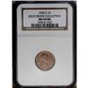 Image 1 : 1924-S 1C MS64 Brown NGC. Well struck with full satiny 1924-S[1C] MS64 Brown NGC.