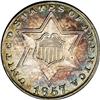 Image 1 : 1857 3CS PR65 NGC. A splendid Gem example that command 1857[3CS] PR65 NGC.