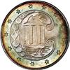 Image 2 : 1862 3CS MS66 NGC. Frosty and attractive. Appealing du 1862[3CS] MS66 NGC.