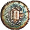 Image 2 : 1862 3CS MS62 NGC. Struck from lightly clashed dies. B 1862[3CS] MS62 NGC.