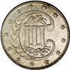 Image 2 : 1868 3CS PR64 NGC. Sharply struck and essentially bril 1868[3CS] PR64 NGC.