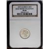 Image 3 : 1873 3CN Closed 3 PR64 NGC. Semi-bright light gray, fr 1873[3CN] Closed 3 PR64 NGC.