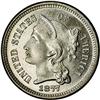 Image 1 : 1877 3CN PR64 NGC. Essentially brilliant surfaces with 1877[3CN] PR64 NGC.