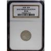 Image 3 : 1878 3CN PR35 NGC. Lilac-gray toning with pale champag 1878[3CN] PR35 NGC.