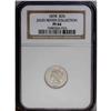 Image 3 : 1878 3CN PR64 NGC. Delicate golden gray toning. The de 1878[3CN] PR64 NGC.