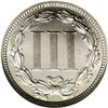 Image 2 : 1883 3CN PR65 NGC. Brilliant surfaces. The devices are 1883[3CN] PR65 NGC.