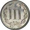 Image 2 : 1886 3CN PR64 NGC. Mostly brilliant surfaces with blus 1886[3CN] PR64 NGC.