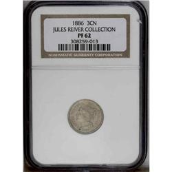 1886 3CN PR62 NGC. Light gray surfaces are imbued with 1886[3CN] PR62 NGC.