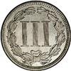 Image 2 : 1888 3CN PR64 NGC. Warm pewter gray toning with delica 1888[3CN] PR64 NGC.