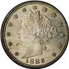 Image 1 : 1886 5C PR64 NGC. Sharply struck and attractive. The d 1886[5C] PR64 NGC.