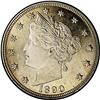 Image 1 : 1890 5C PR64 NGC. Pale champagne iridescence. The devi 1890[5C] PR64 NGC.