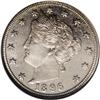 Image 1 : 1896 5C PR64 NGC. The surfaces are fully mirrored and 1896[5C] PR64 NGC.