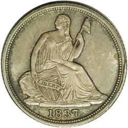 1837 H10C Small Date (Flat Top 1) MS62 NGC. Rich choco 1837[H10C] Small Date (Flat Top 1) MS62 NGC.