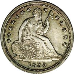 1839-O H10C No Drapery MS65 NGC. A much underrated ear 1839-O[H10C] No Drapery MS65 NGC.