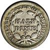 Image 2 : 1849-O H10C AU53 NGC. A difficult O-mint Half Dime tha 1849-O[H10C] AU53 NGC.