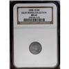 Image 1 : 1858 H10C MS63 NGC. Deep cobalt-blue and crimson-magen 1858[H10C] MS63 NGC.