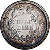 Image 2 : 1864 H10C AU58 NGC. Myriad clash marks (as struck) are 1864[H10C] AU58 NGC.