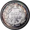 Image 2 : 1866 H10C PR64 Cameo NGC. The 1867 Half Dime is a scar 1866[H10C] PR64 Cameo NGC.