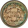 Image 2 : 1870 H10C PR62 NGC. A richly toned and well struck pro 1870[H10C] PR62 NGC.