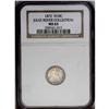Image 1 : 1872 H10C MS63 NGC. Aquamarine and golden tones grace 1872[H10C] MS63 NGC.