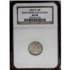 Image 1 : 1892-O 10C AU58 NGC. Pastel cobalt-blue, olive-green, 1892-O[10C] AU58 NGC.