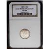 Image 1 : 1893 10C AU58 NGC. Silver-gray surfaces retain conside 1893[10C] AU58 NGC.