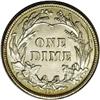 Image 2 : 1909-D 10C MS63 NGC. This is a surprisingly difficult 1909-D[10C] MS63 NGC.
