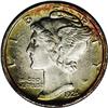 Image 1 : 1925-D 10C MS62 Full Bands NGC. Both surfaces are esse 1925-D[10C] MS62 Full Bands NGC.