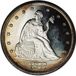 1877 20C PR63 Cameo NGC. The frosty devices contrast b 1877[20C] PR63 Cameo NGC.