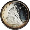 Image 1 : 1877 20C PR63 Cameo NGC. The frosty devices contrast b 1877[20C] PR63 Cameo NGC.