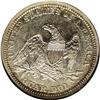 Image 2 : 1844 25C AU55 NGC. Silvery centers are flanked by mult 1844[25C] AU55 NGC.