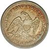 Image 2 : 1856 25C PR64 NGC. The estimated mintage for proof 185 1856[25C] PR64 NGC.