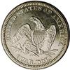 Image 2 : 1864 25C PR63 NGC. Lovely cameo contrast is evident on 1864[25C] PR63 NGC.