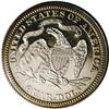 Image 2 : 1866 25C PR63 Cameo NGC. Lovely orange, pink-red, and 1866[25C] PR63 Cameo NGC.