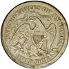 Image 2 : 1866-S 25C Fine 15 NGC. While the 1866-S Half Dollar, 1866-S[25C] Fine 15 NGC.