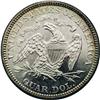 Image 2 : 1876 25C PR62 Cameo NGC. Type Two Reverse. This penetr 1876[25C] PR62 Cameo NGC.