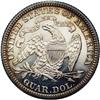 Image 2 : 1882 25C PR63 Cameo NGC. Attractive golden-brown color 1882[25C] PR63 Cameo NGC.