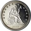 Image 1 : 1883 25C PR63 NGC. A pinpoint-sharp Quarter, nicely fr 1883[25C] PR63 NGC.