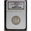 Image 3 : 1884 25C VF30 NGC. A scant 8,000 Quarters were struck. 1884[25C] VF30 NGC.