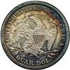 Image 2 : 1885 25C PR64 Cameo NGC. Gold, magenta, and ocean-blue 1885[25C] PR64 Cameo NGC.