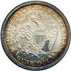 Image 2 : 1886 25C PR63 Cameo NGC. Vivacious orange, russet, and 1886[25C] PR63 Cameo NGC.