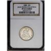 Image 3 : 1888 25C PR63 Cameo NGC. Russet and cobalt-blue colors 1888[25C] PR63 Cameo NGC.